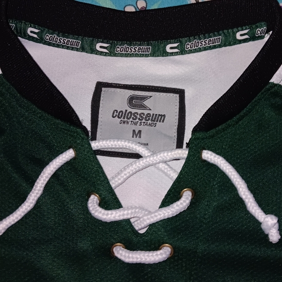 Y2K Michigan State Spartans Authentic Vintage Sewn Hockey Jersey MSU - Picture 3 of 5